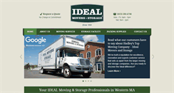 Desktop Screenshot of idealmovers.com